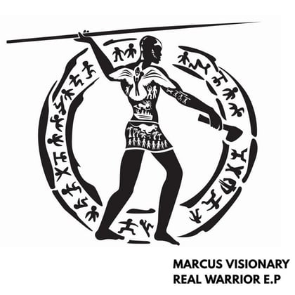 Stereo One 002 - Real Warrior album by Marcus Visionary - Drum and Bass Cover Art