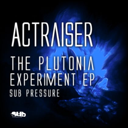 The Plutonia Experiment EP album by Actraiser - Drum and Bass Cover Art