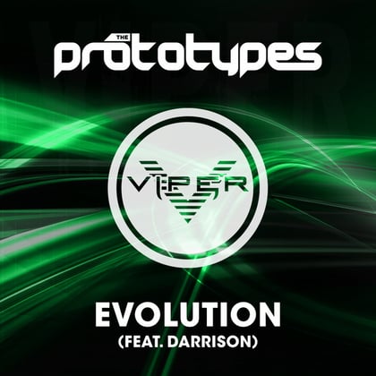 Evolution album by The Prototypes - Drum and Bass Cover Art