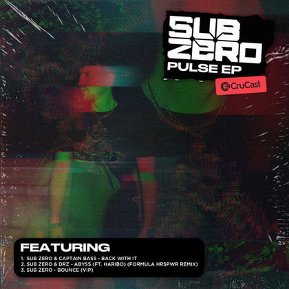 Pulse - EP album by Sub Zero - Drum and Bass Cover Art