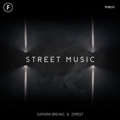 Street Music album by Hi Hatz, Samurai Breaks & Dyrekt - Drum and Bass Cover Art