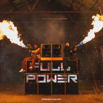 Full Power album by Diagnostix & Emz - Drum and Bass Cover Art