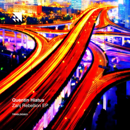 Zanj Rebellion EP album by Quentin Hiatus - Drum and Bass Cover Art