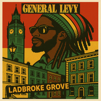 Ladbroke Grove (Re-Recorded) album by General Levy - Drum and Bass Cover Art