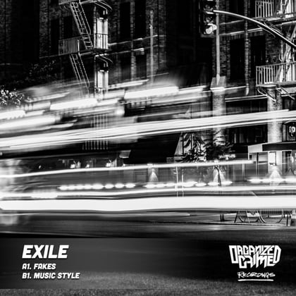 Fakes / Music Style album by AIRGLO & Exile - Drum and Bass Cover Art