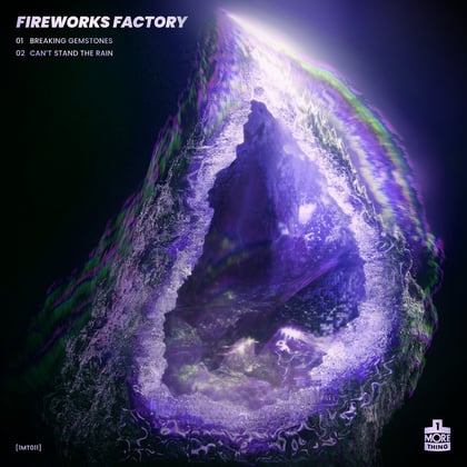 Breaking Gemstones / Can't Stand The Rain album by Fireworks Factory - Drum and Bass Cover Art
