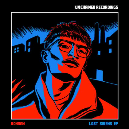 Lost Sirens album by Pe:te & Rohaan - Drum and Bass Cover Art