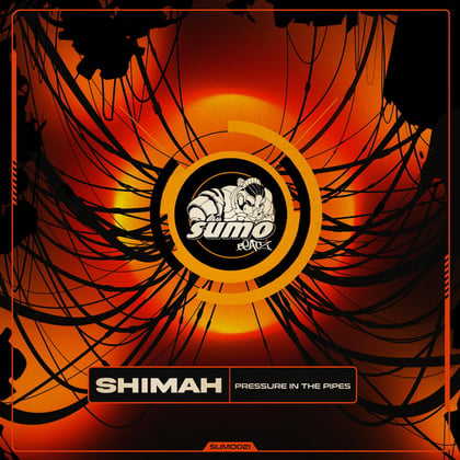 Pressure in the Pipes album by Shimah - Drum and Bass Cover Art