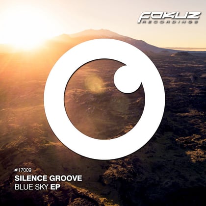 Blue Sky EP album by Silence Groove - Drum and Bass Cover Art