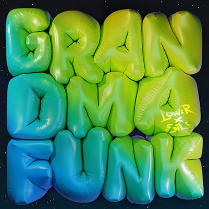 Grandma Funk album by Low:r & SiLi - Drum and Bass Cover Art
