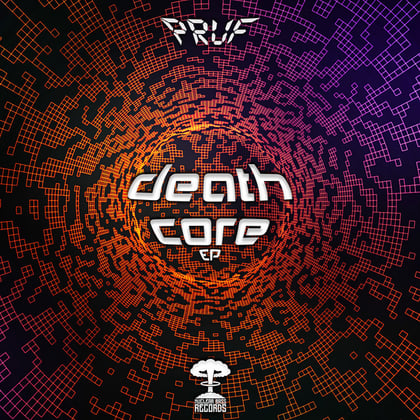 Death Core album by Pruf - Drum and Bass Cover Art