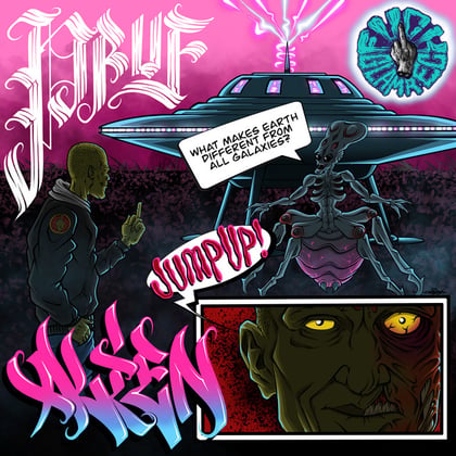 Alien album by Pruf - Drum and Bass Cover Art