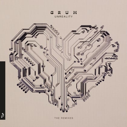 Unreality (The Remixes) album by Grafix - Drum and Bass Cover Art