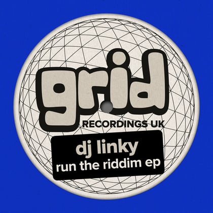 Run The Riddim EP album by DJ Linky - Drum and Bass Cover Art