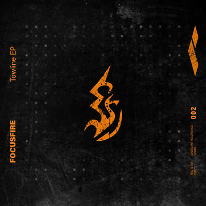Towline album by Focusfire - Drum and Bass Cover Art