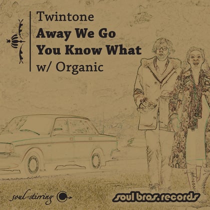 Away We Go / You Know What album by Dan Guidance & Twintone - Drum and Bass Cover Art