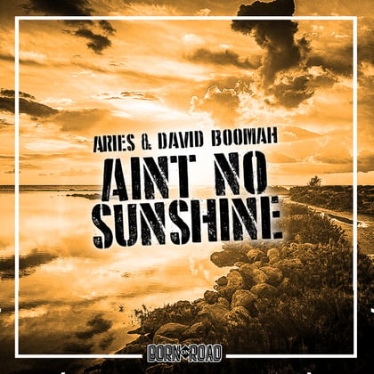 Ain't No Sunshine album by Aries & David Boomah - Drum and Bass Cover Art