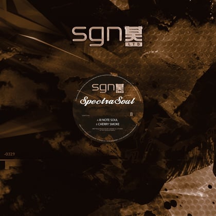 III Note Soul / Cherry Smoke album by SpectraSoul - Drum and Bass Cover Art
