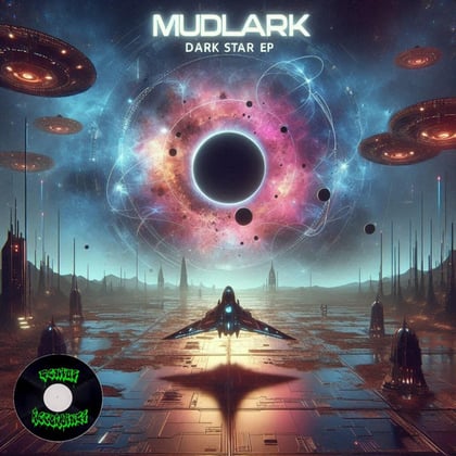 DARK STAR EP album by Mudlark - Drum and Bass Cover Art