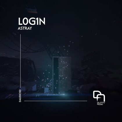 Astray album by L0G1N - Drum and Bass Cover Art