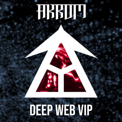 Deep Web VIP album by Akrom - Drum and Bass Cover Art