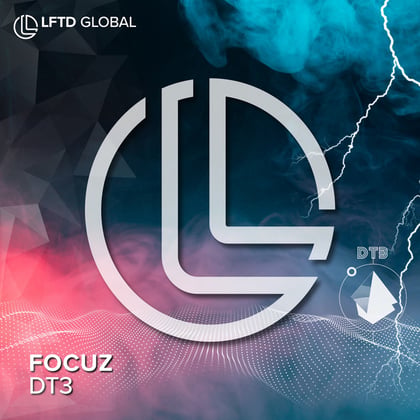 FOCUZ album by DT3 - Drum and Bass Cover Art