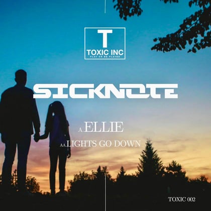 Ellie / Light Go Down album by Sicknote (UK) - Drum and Bass Cover Art