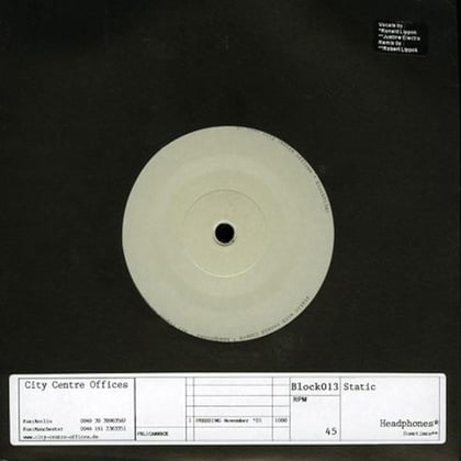 Headphones album by Static - Drum and Bass Cover Art