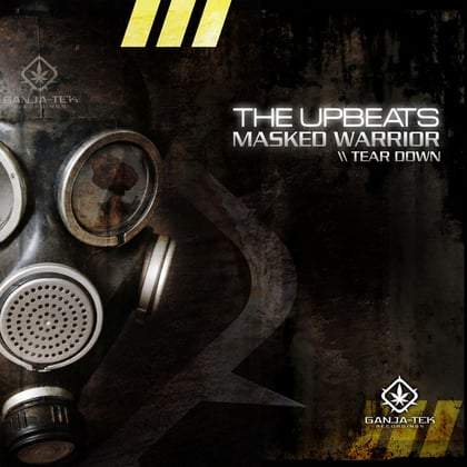 Masked Warrior / Tear Down album by The Upbeats - Drum and Bass Cover Art