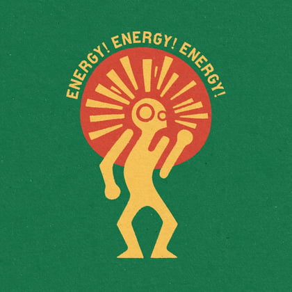 Energy! Energy! Energy! album by General Levy - Drum and Bass Cover Art