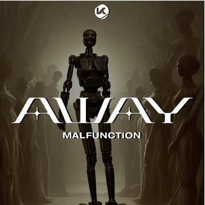 Malfunction album by A.way - Drum and Bass Cover Art