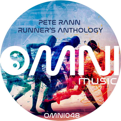 Runner's Anthology album by Pete Rann - Drum and Bass Cover Art