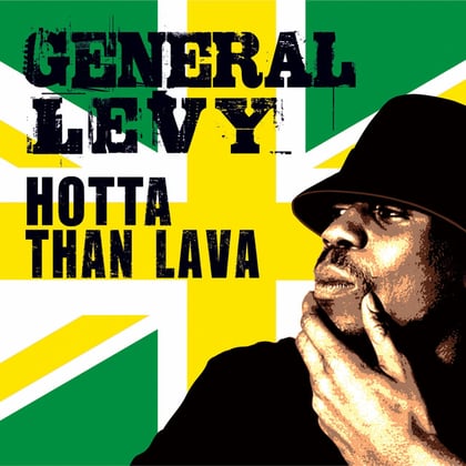 Hotta Than Lava album by General Levy - Drum and Bass Cover Art