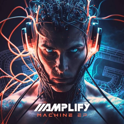 Machine album by Capone, Amplify & Fatman D - Drum and Bass Cover Art