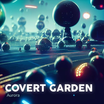 Aurora album by Covert Garden - Drum and Bass Cover Art