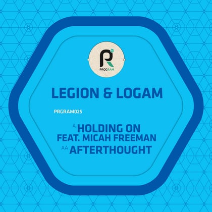 Holding On / Afterthought album by Legion & Logam - Drum and Bass Cover Art