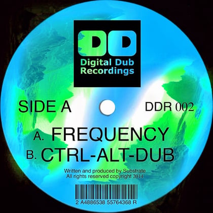 Frequency album by Substrate - Drum and Bass Cover Art