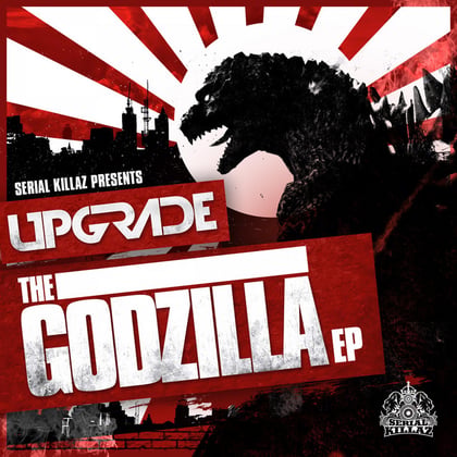 The Godzilla EP album by Upgrade (UK) - Drum and Bass Cover Art