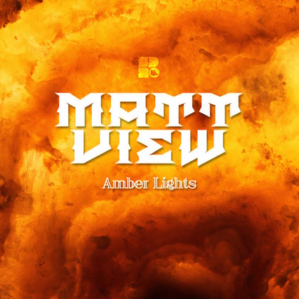 Amber Lights album by Matt View - Drum and Bass Cover Art