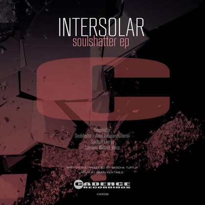 Soulshatter album by Intersolar - Drum and Bass Cover Art