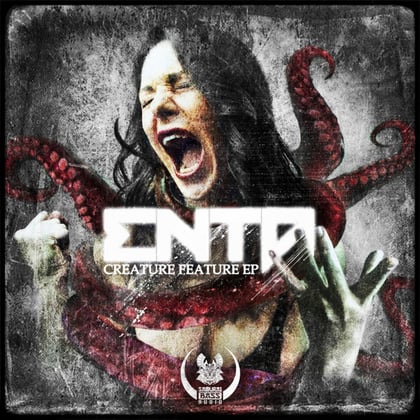 Creature Feature EP album by enta - Drum and Bass Cover Art