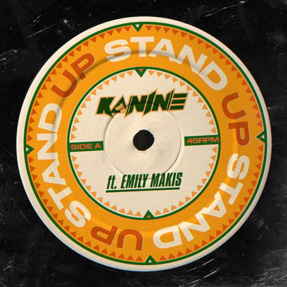 Stand Up (feat. Emily Makis) album by Kanine - Drum and Bass Cover Art