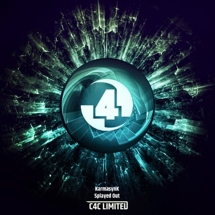 Splayed Out album by KarmasynK - Drum and Bass Cover Art