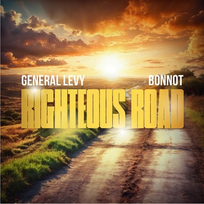 Righteous Road album by General Levy - Drum and Bass Cover Art