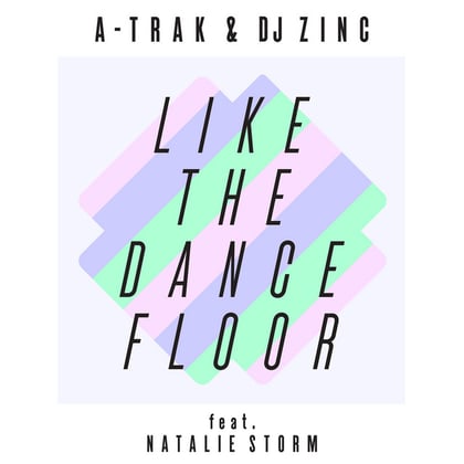 Like the Dancefloor EP (feat. Natalie Storm) album by DJ Zinc - Drum and Bass Cover Art
