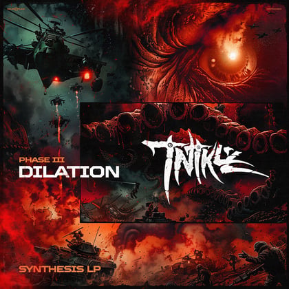 Phase 3: Dilation album by TNTKLZ - Drum and Bass Cover Art