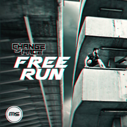 Free Run album by Change of Pace - Drum and Bass Cover Art