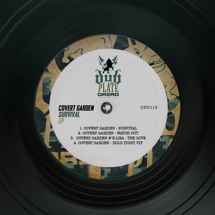 Survival EP album by Covert Garden - Drum and Bass Cover Art