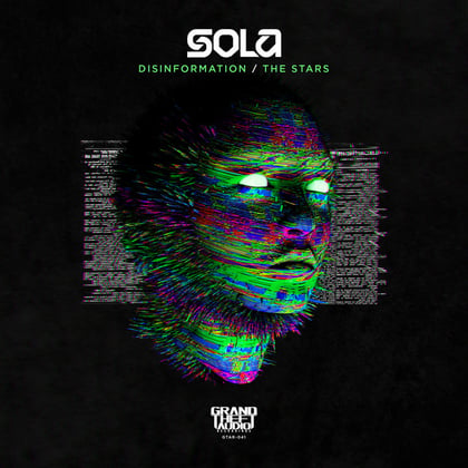 Disinformation // The Stars album by Sola - Drum and Bass Cover Art