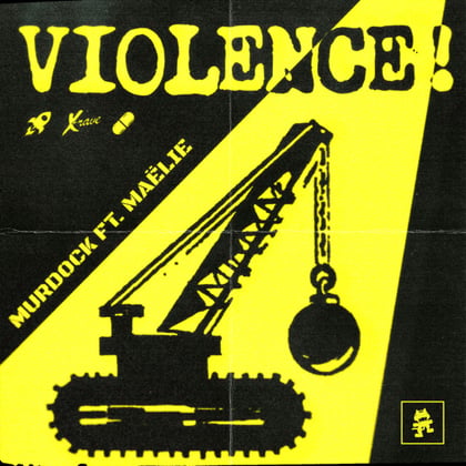 Violence album by Murdock - Drum and Bass Cover Art